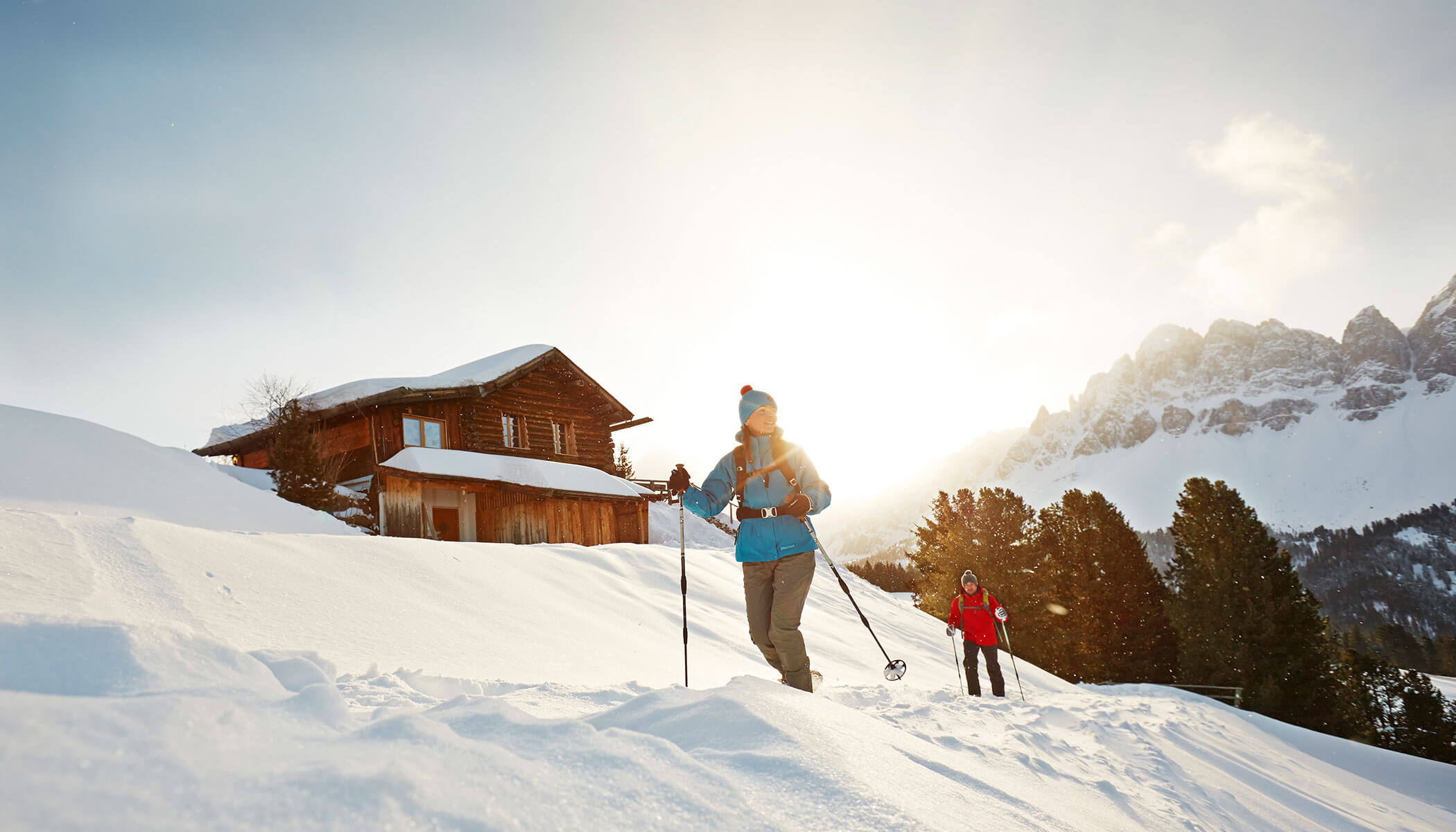 Schneeschuhwanderungen Dolomiten